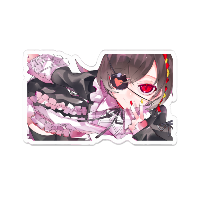 アクリルバッジ - 70 x 70 (mm)