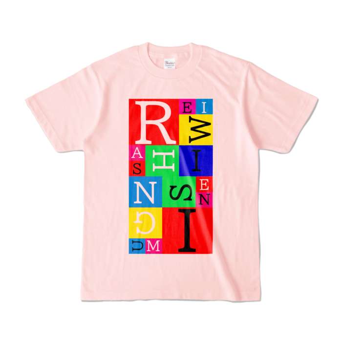 カラーTシャツ - S - ライトピンク (淡色)