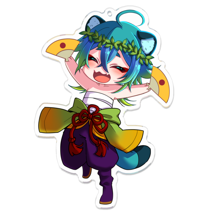 アクリルキーホルダー - 100 x 100 (mm)