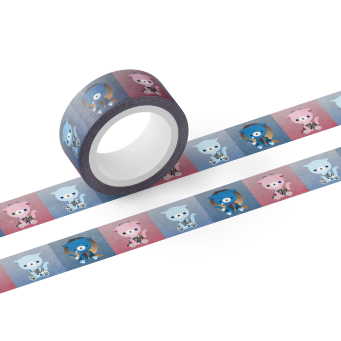 左文字にゃんこマスキングテープ Shin Katana Booth