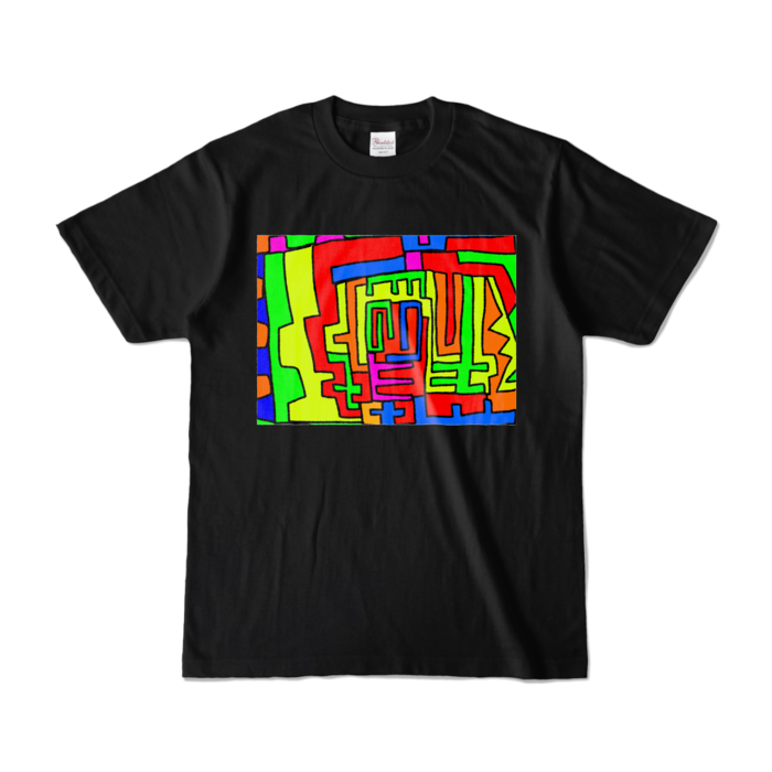 カラーTシャツ - S - ブラック (濃色)