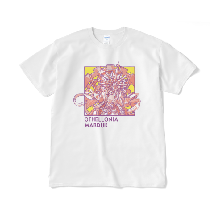 ちびキャラ「マルドゥーク」 デザインTシャツ（XL/ホワイト）
