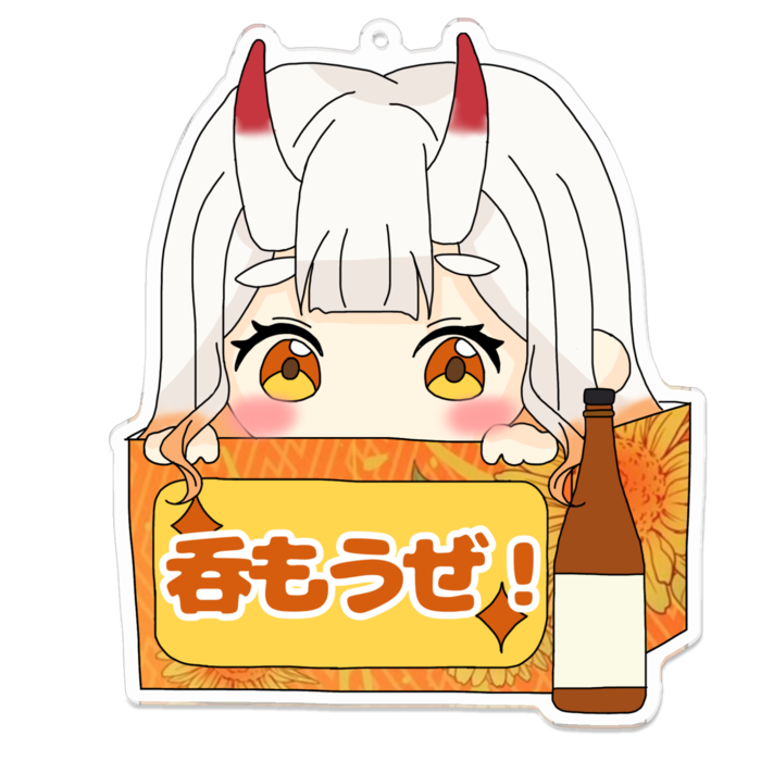 アクリルキーホルダー - 100 x 100 (mm)