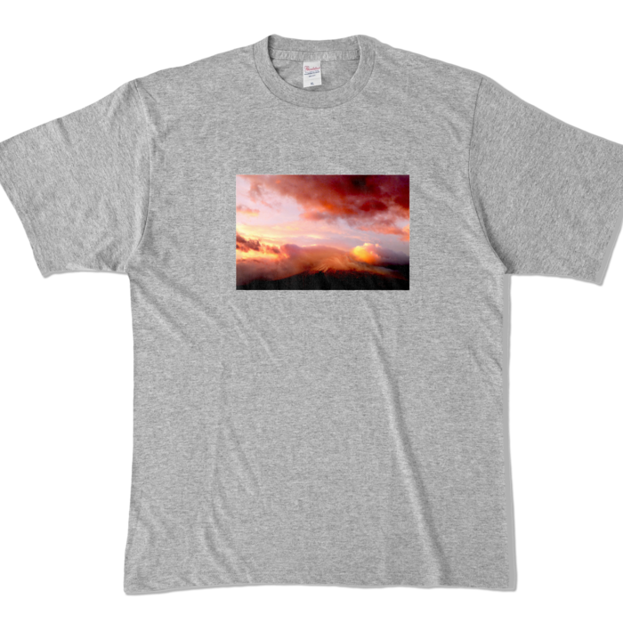 カラーTシャツ - XL - 杢グレー (濃色)