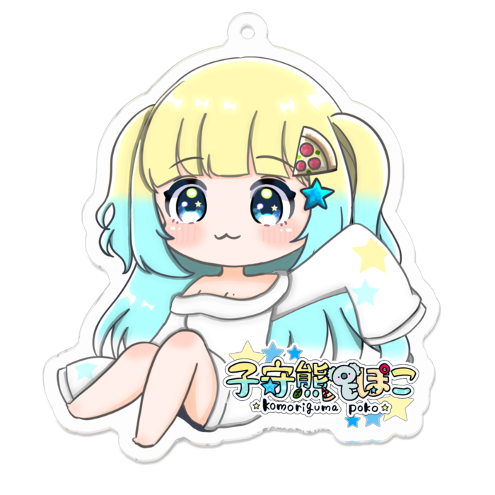 アクリルキーホルダー - 70 x 70 (mm)
