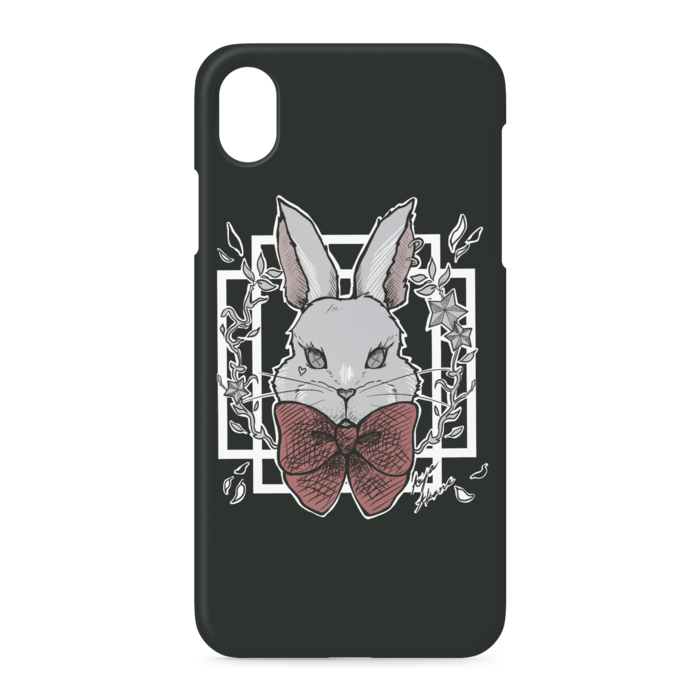 黒🐰iPhoneケース - iPhone XR