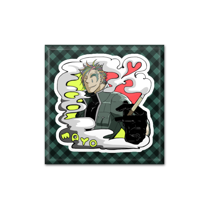 缶バッジ - 四角形40mm