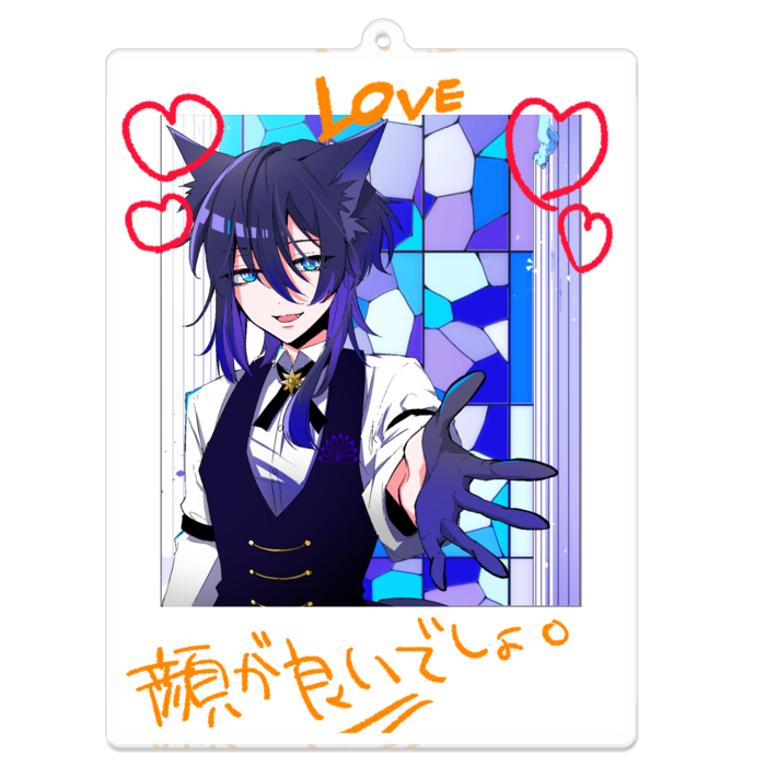 アクリルキーホルダー - 100 x 100 (mm)(2)