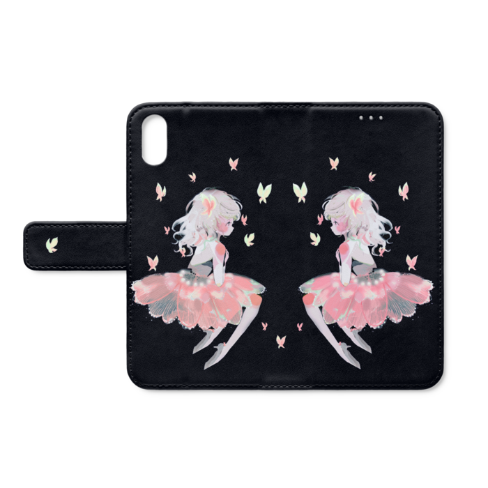 手帳型iPhoneケース - iPhone XS / X - ストラップ穴 なし