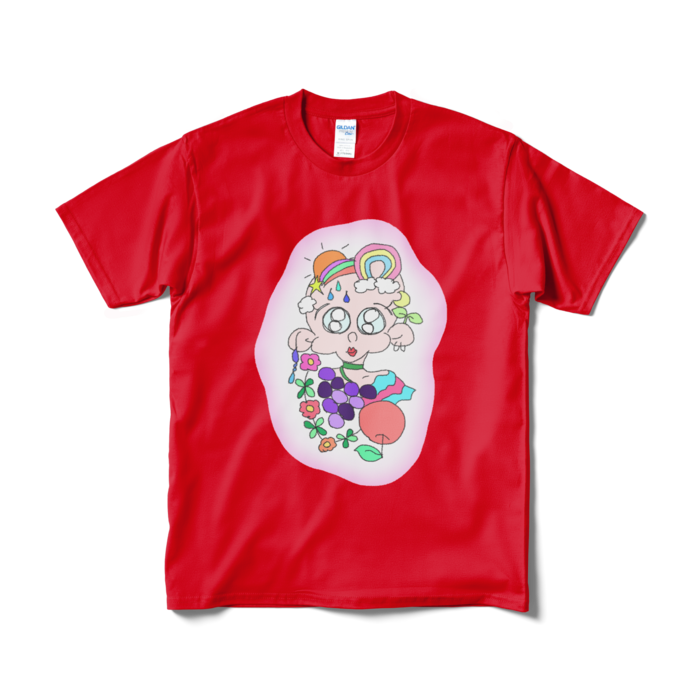 Tシャツ(短納期) - M - レッド