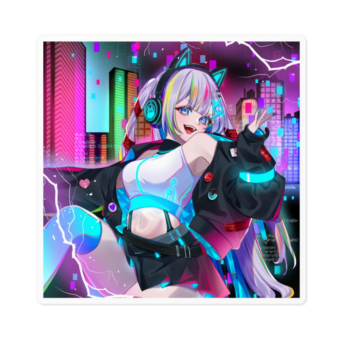 ステッカー - 100 x 100 (mm)