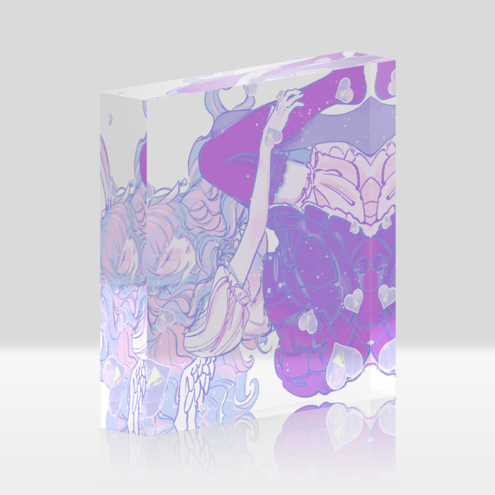 アクリルブロック - 100x100mm