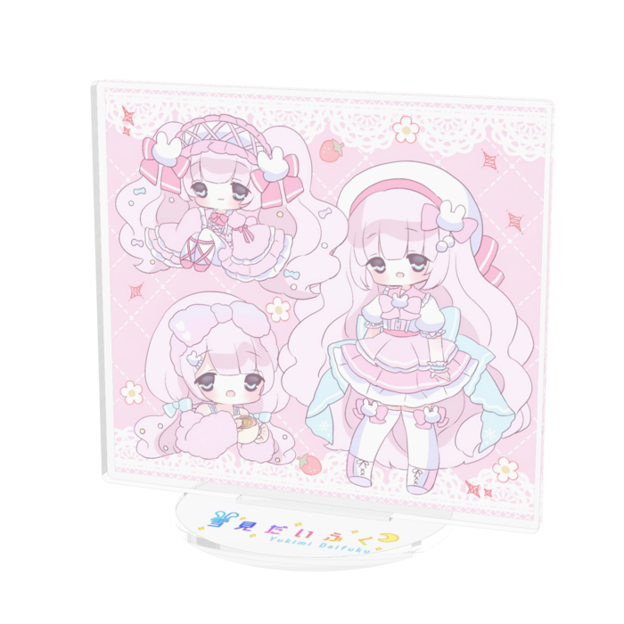 アクリルフィギュア - 100x100mm