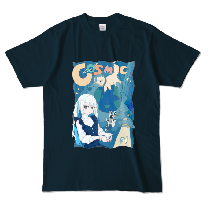 カラーTシャツ - L - ネイビー (濃色)