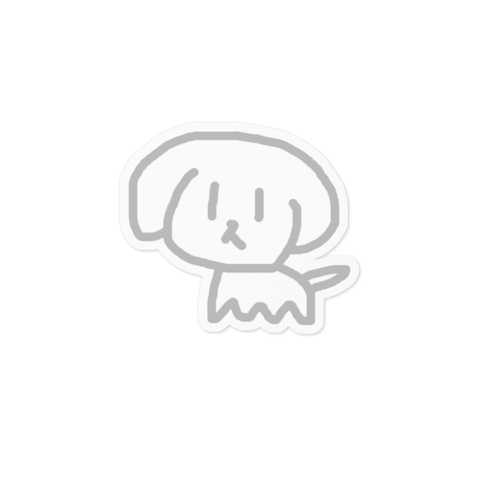 ステッカー(ホワイト)