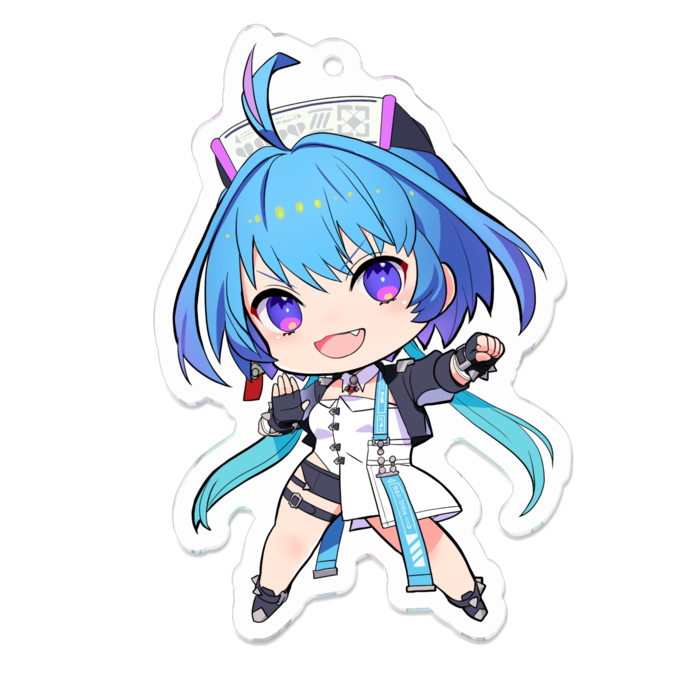 アクリルキーホルダー - 70 x 70 (mm)