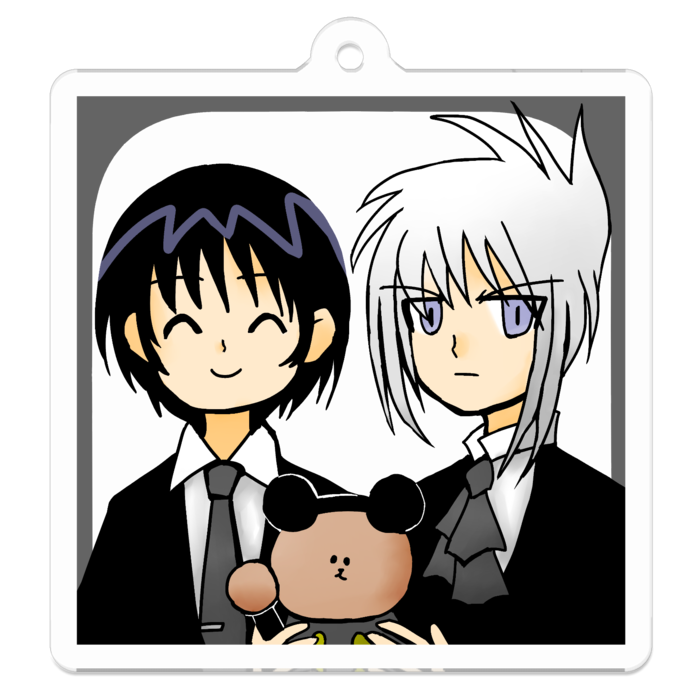 アクリルキーホルダー - 50 x 50 (mm)(1)