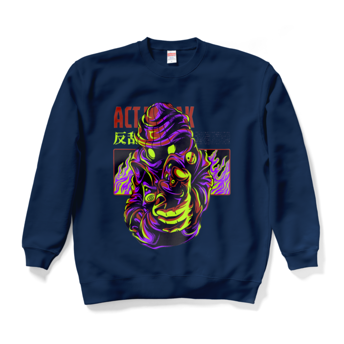 スウェット - XL - ネイビー