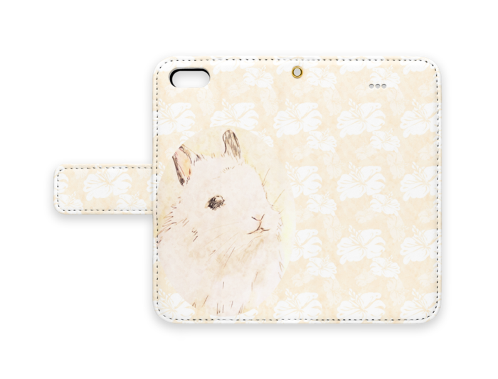 手帳型iPhoneケース - iPhone 5 / 5s / SE - ストラップ穴 あり