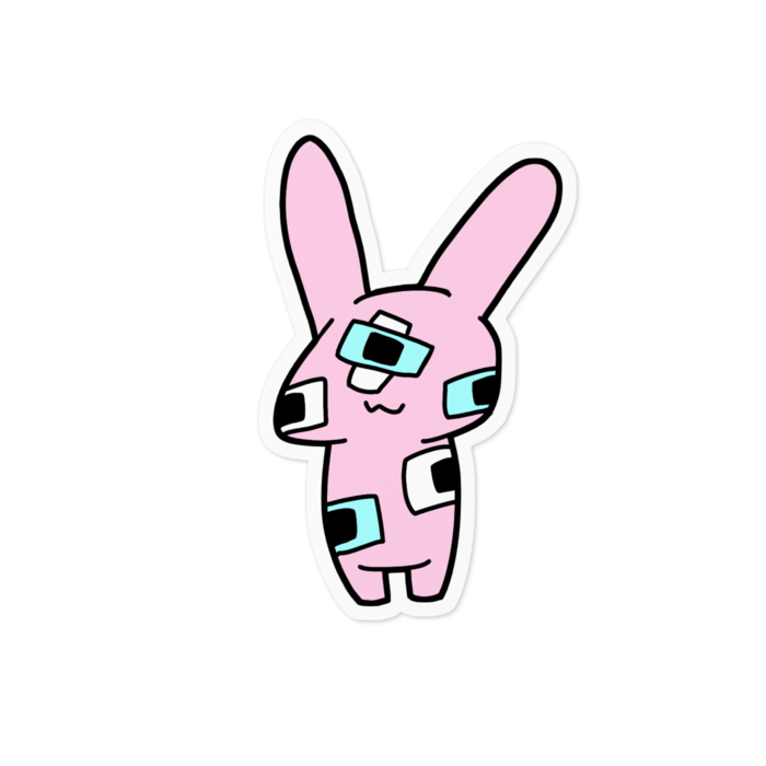 うさぎ - 100 x 100 (mm)(3)