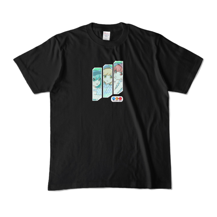 カラーTシャツ - M - ブラック (濃色)
