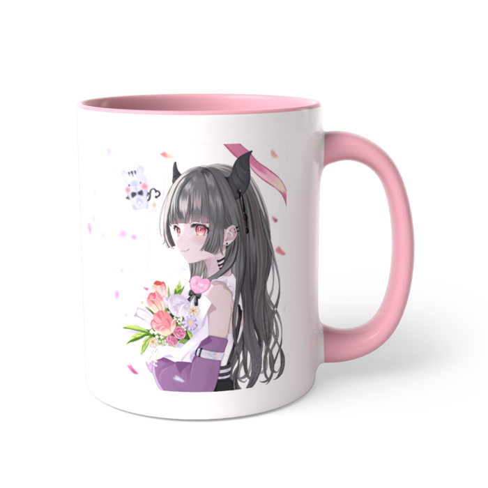 ツートンカラーマグカップ - 直径 8.2cm / 高さ 9.5cm