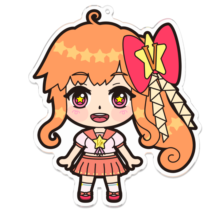 アクリルキーホルダー - 100 x 100 (mm)