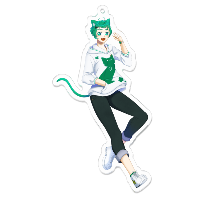 アクリルキーホルダー - 100 x 100 (mm)