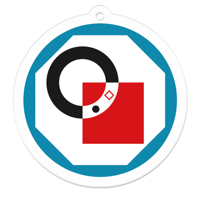 アクリルキーホルダー - 50 x 50 (mm)