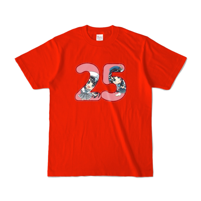 カラーTシャツ - S - レッド (濃色)