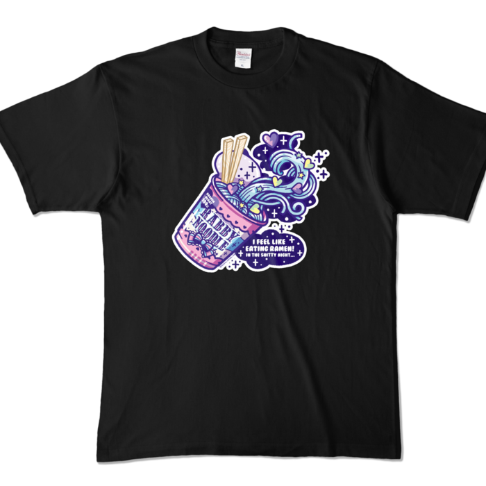 カラーTシャツ - XL - ブラック (濃色)