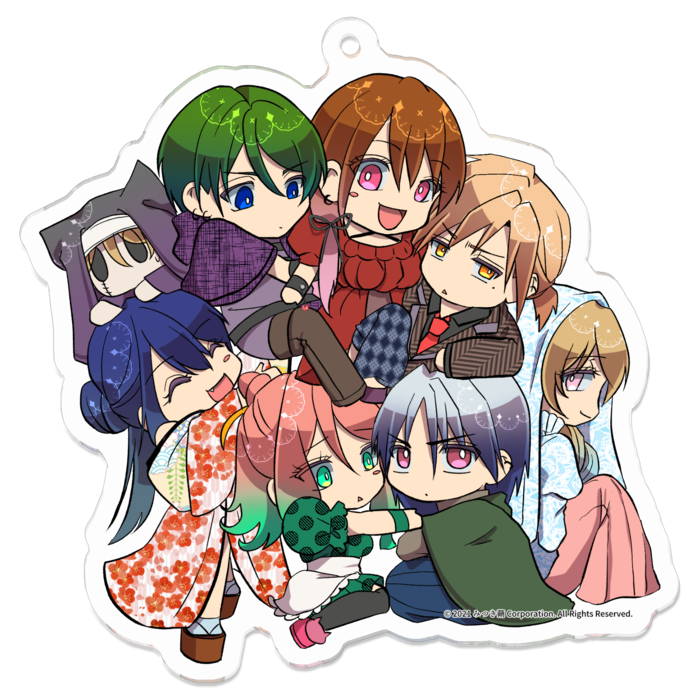 大罪ゲエムアクキー_A - 70 x 70 (mm)