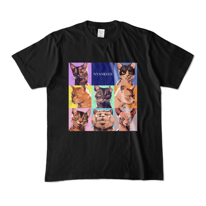 カラーTシャツ - M - ブラック (濃色)