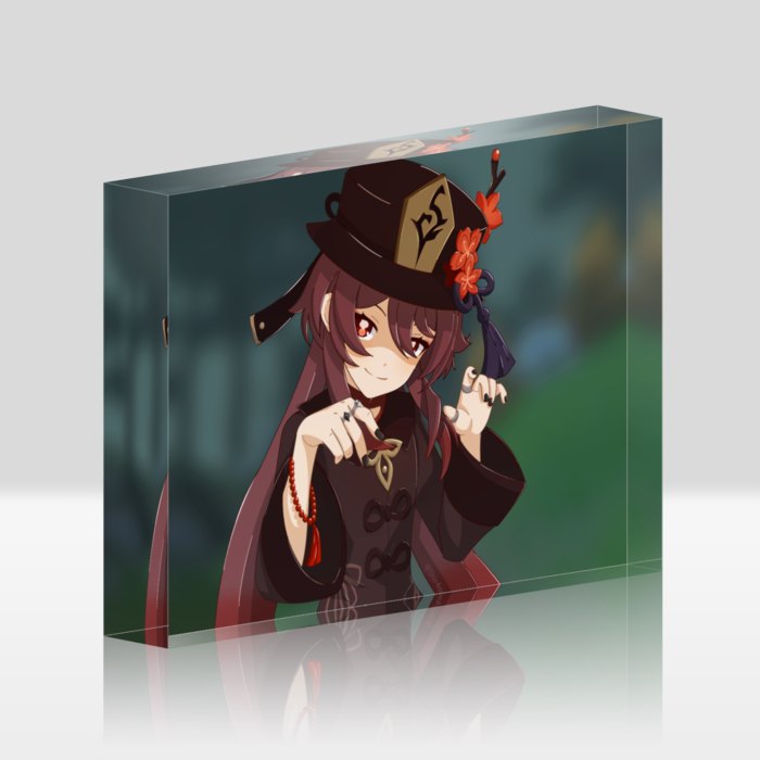 ふーたおアクリルブロック（背景ホワイト）