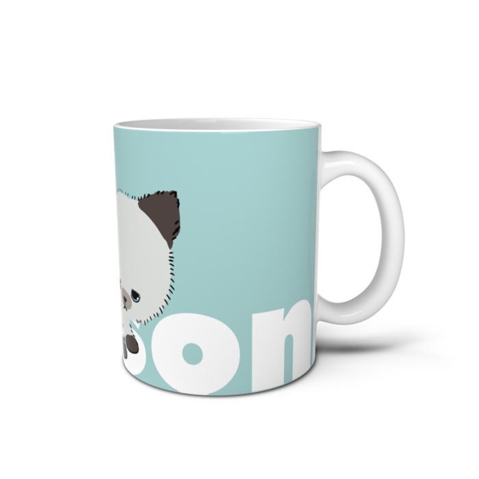 マグカップ - 直径 8 cm / 高さ 9.5 cm