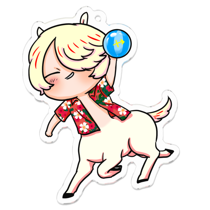 アクリルキーホルダー - 70 x 70 (mm)