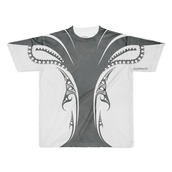 フルグラフィックTシャツ - XL - 正面印刷のみ