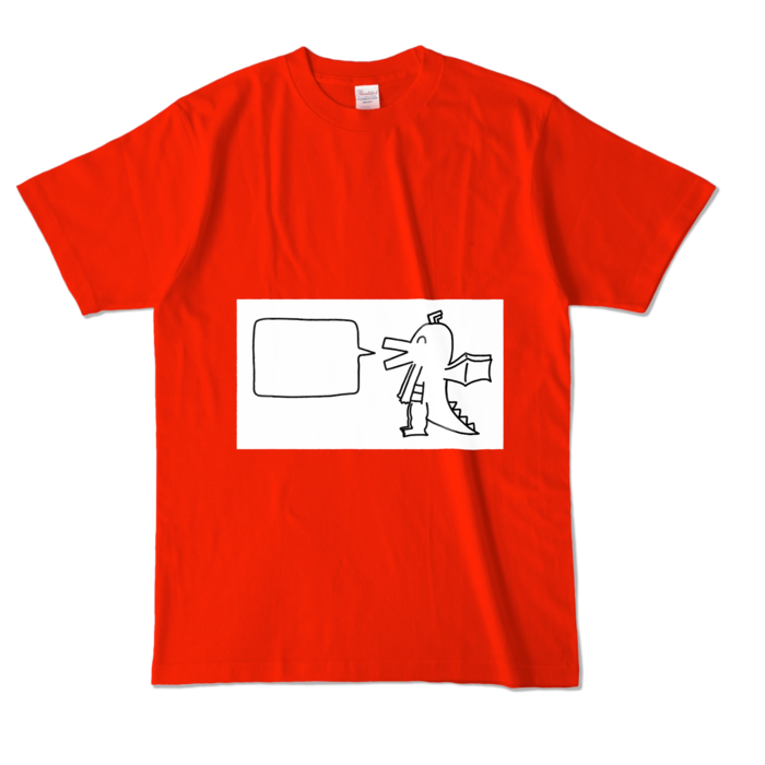 カラーTシャツ - L - レッド (濃色)