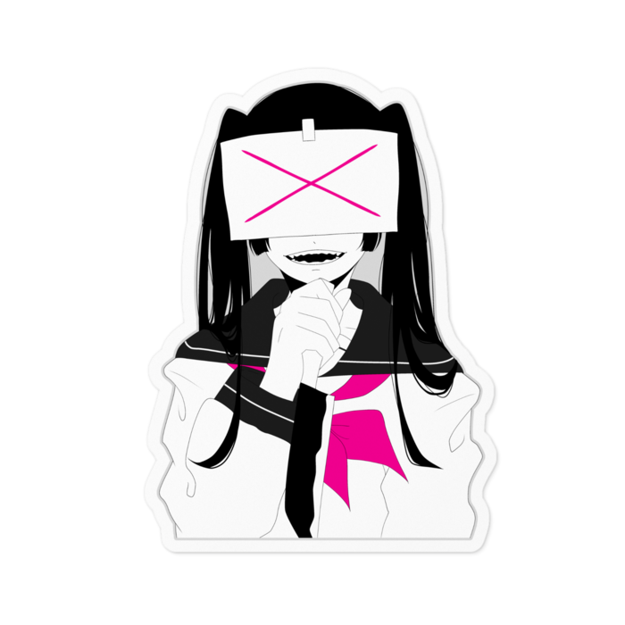 ステッカー - 100 x 100 (mm)