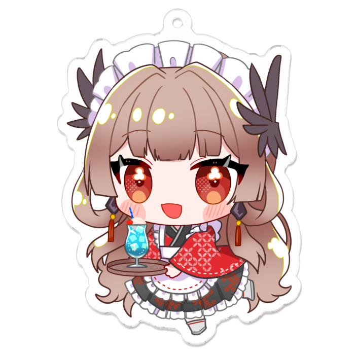 アクリルキーホルダー - 70 x 70 (mm)