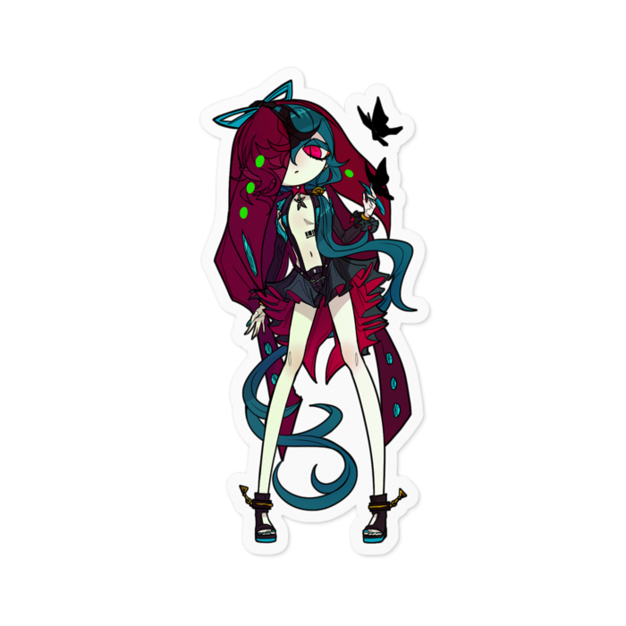 ステッカー - 100 x 100 (mm)