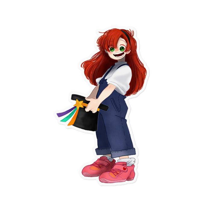アンジー ステッカー - 160 x 160 (mm)