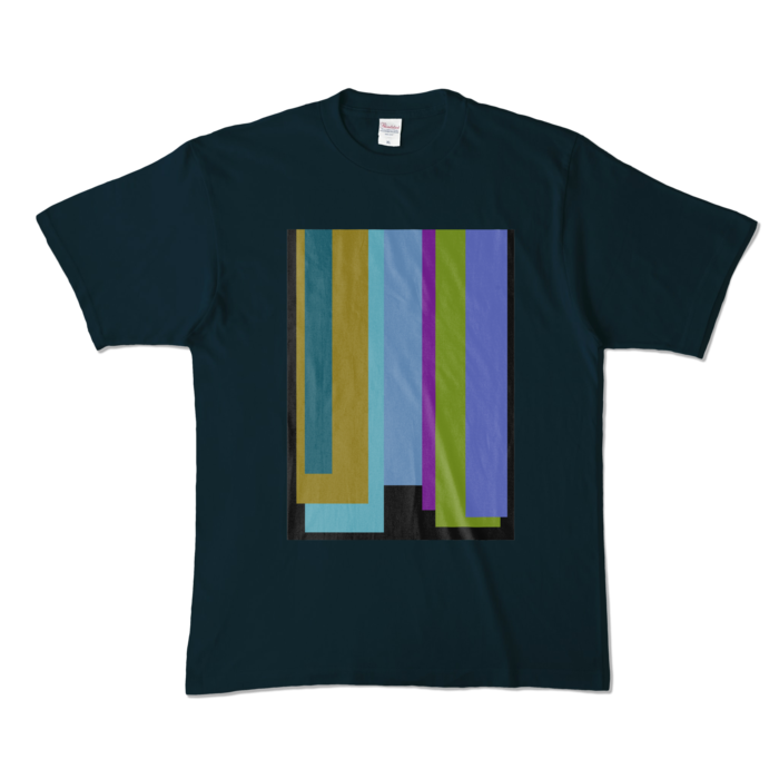 カラーTシャツ - XL - ネイビー (濃色)