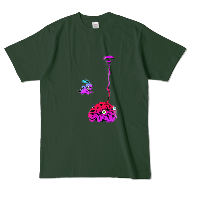 カラーTシャツ - L - フォレスト (濃色)