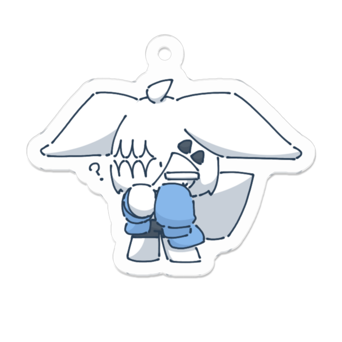 アクリルキーホルダー - 50 x 50 (mm)