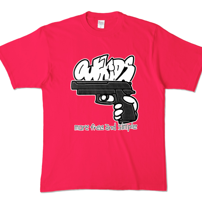 カラーTシャツ - XL - ホットピンク (濃色)