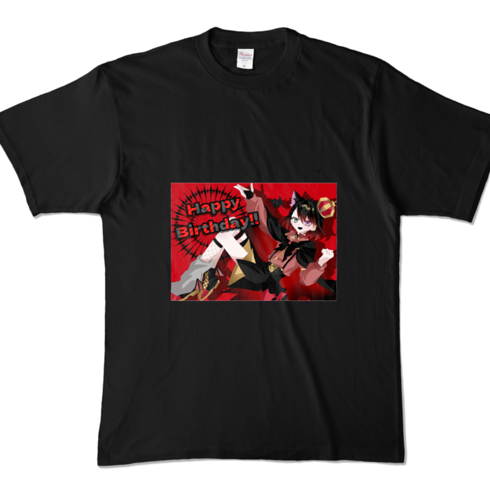 カラーTシャツ - XL - ブラック (濃色)