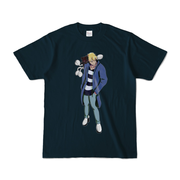 カラーTシャツ - S - ネイビー (濃色)
