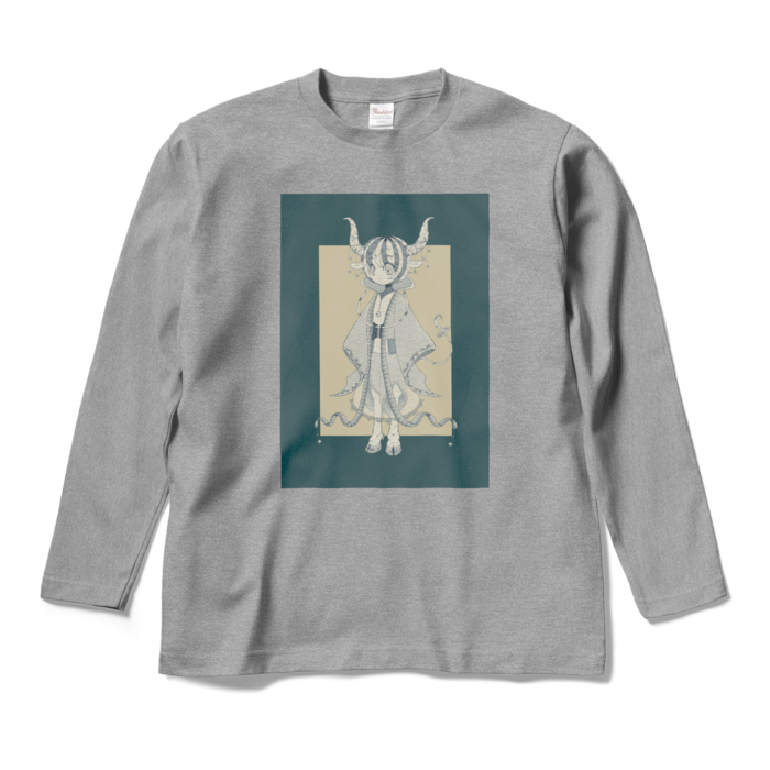 ロングスリーブTシャツ - M - 杢グレー