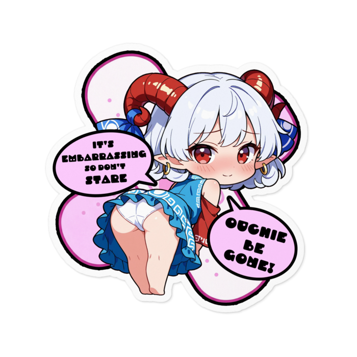 ステッカー - 100 x 100 (mm)